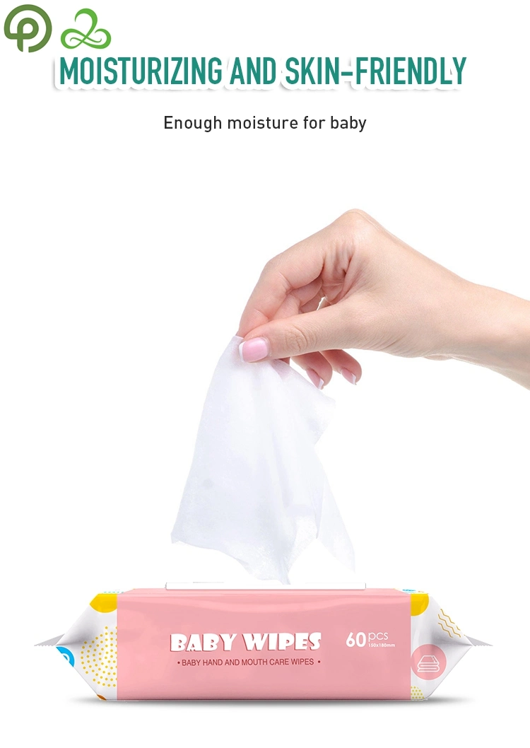 2023 Baby Flushable Wipes Clutch Wipes for Baby with Low MOQ
