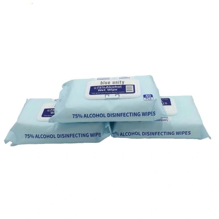 Daily Life Protective Disposable Disinfecging Cleaning Wet Tissue