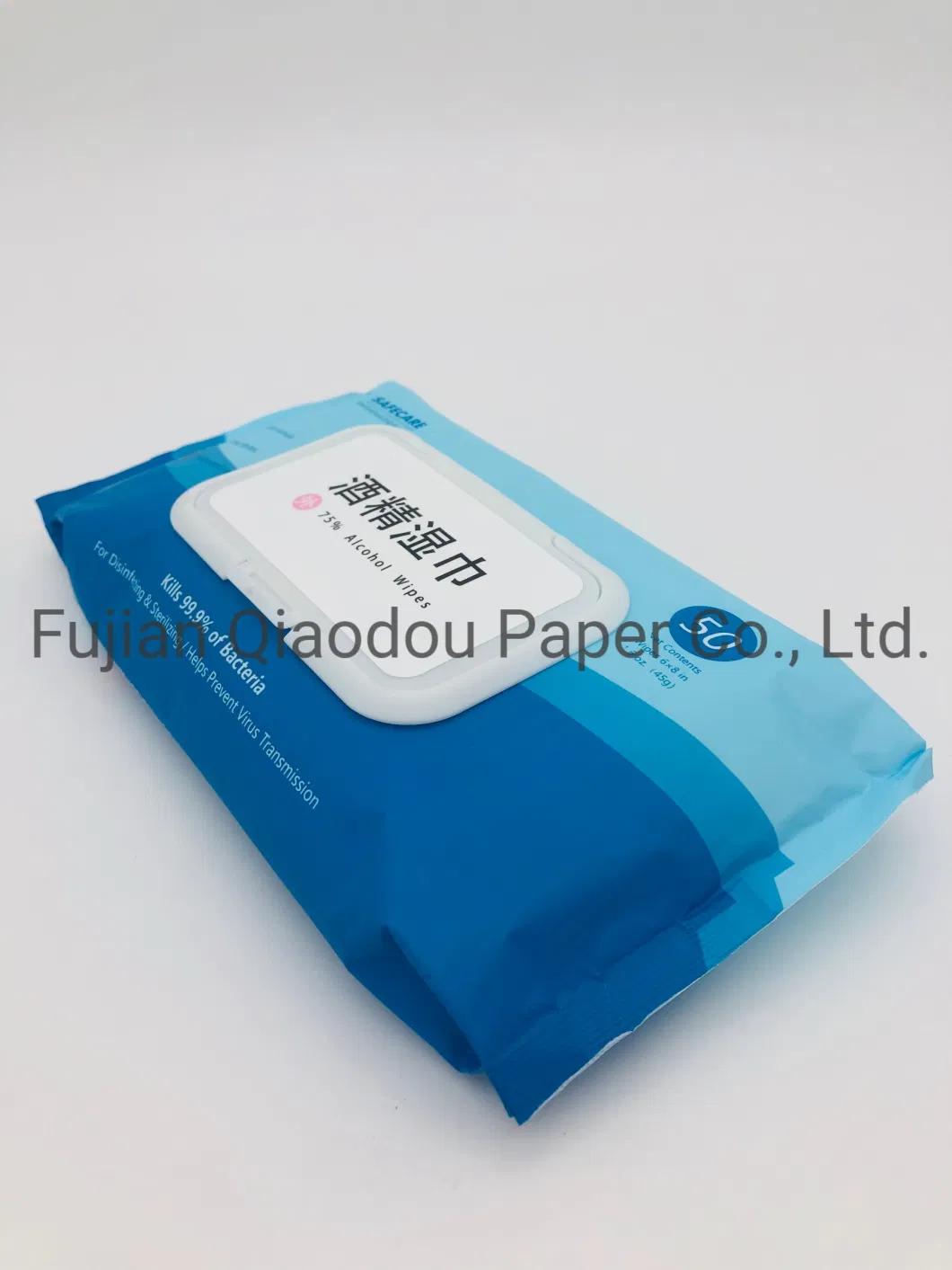 75% Alcohol Wipes Kill 99.9% of Bacteria Prevent Qiaodou Adult Wipes