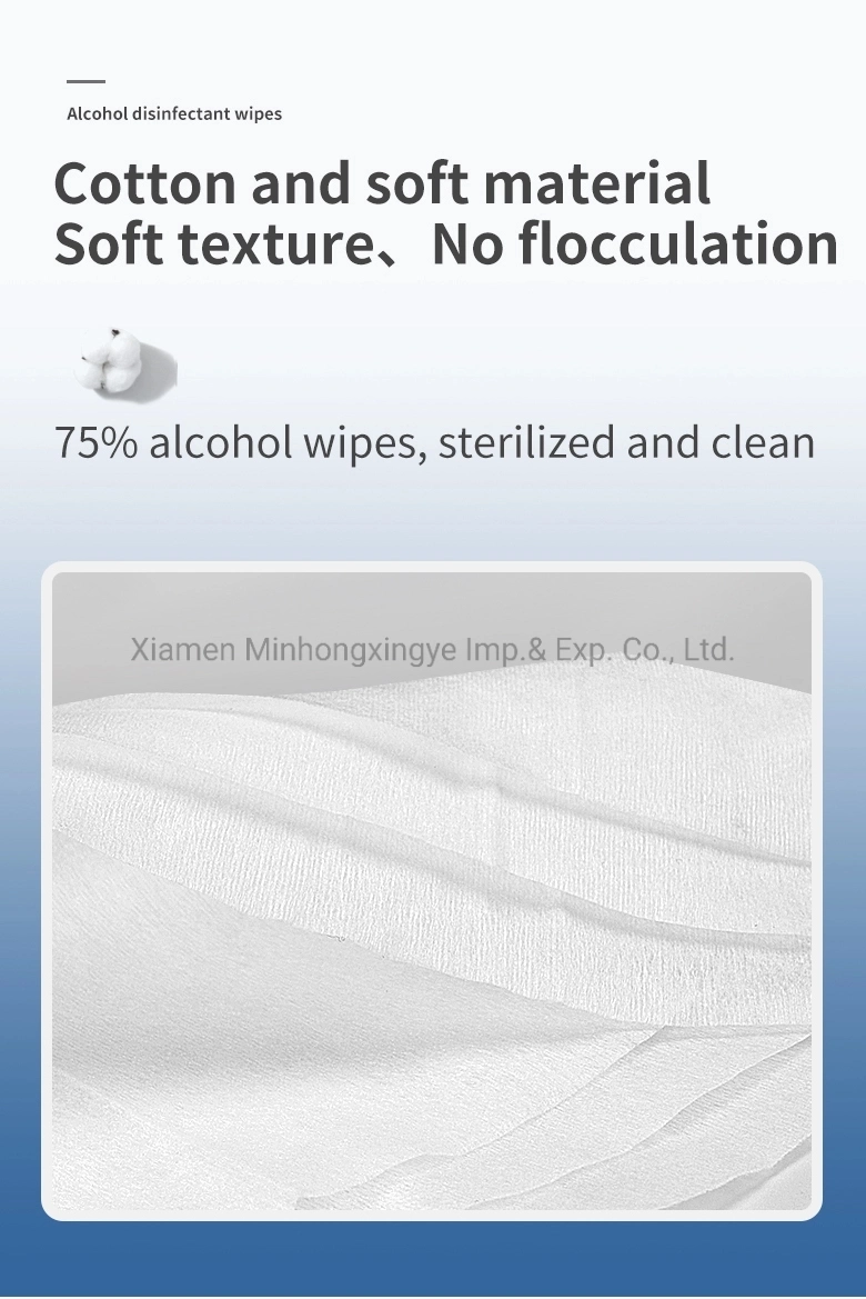 Adult Wet Wipe Antibacterial 75% Alcohol Wet Wipes Disinfectant Wipes