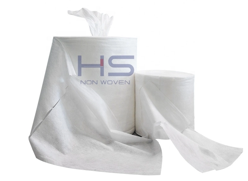 Disposable Household Adult Gym Cleaning Nonwoven Dry Wipes in Canister