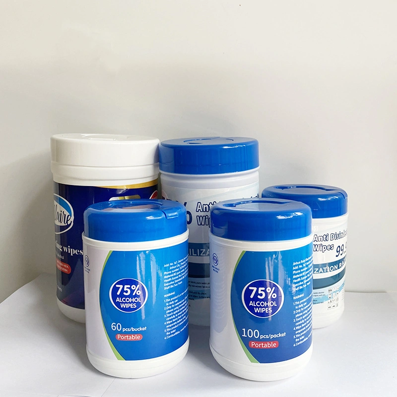 Series of Disinfectant Wipe in Different Canister Pack